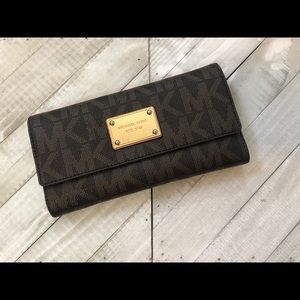Michael Kors checkbook wallet